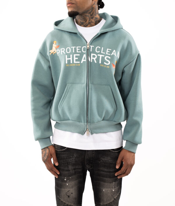 Protect Clean Hearts zip up