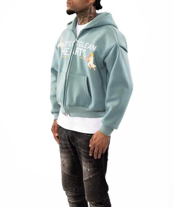 Protect Clean Hearts zip up - Image 2
